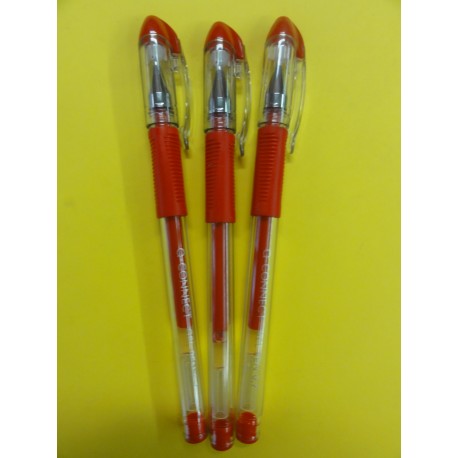 Długopis żelowy Q-Connect - czerwony