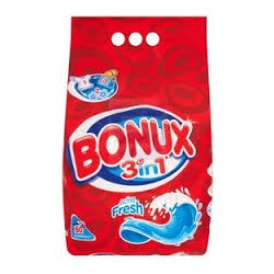 Proszek do prania BONUX - biel - 3 kg