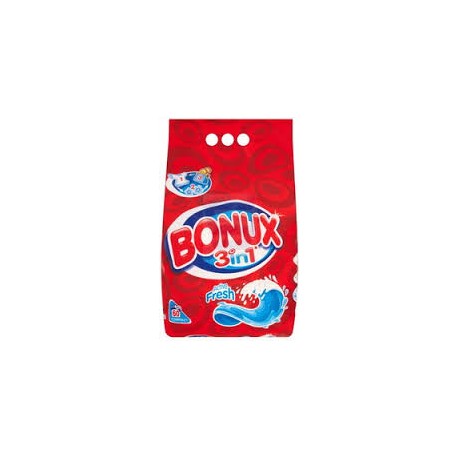 Proszek do prania BONUX - biel - 3 kg